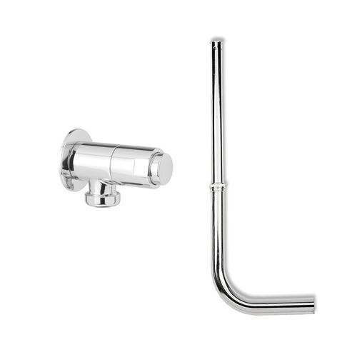 Válvula Flush Expuesta para WC de Acometida Posterior con tubo Idral Save