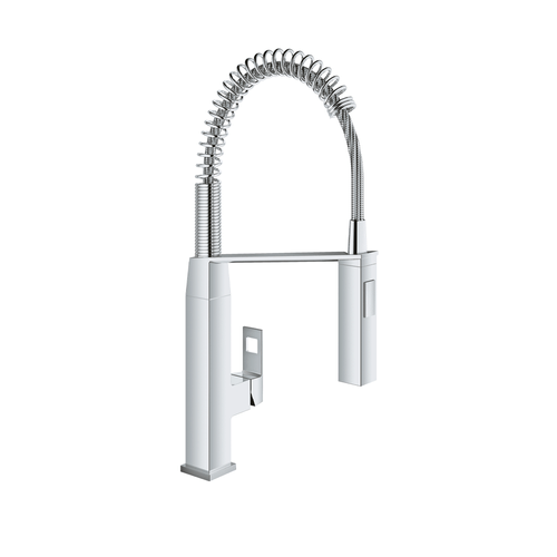 Grifo de Cocina con Caño Flexible Grohe Eurocube