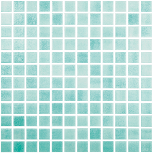 Mosaico Vidrepur Colors Niebla Verde Caribe BR 31,5x31,5 cm