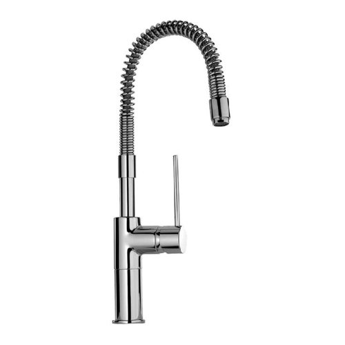 Grifo de Cocina con Caño Flexible y Reductor de Agua Paini Cox