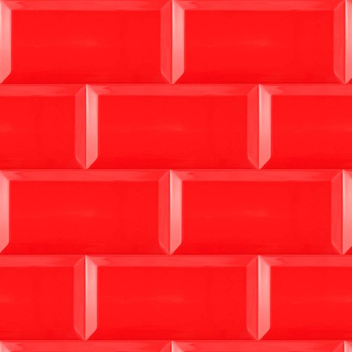 Cerámico Brick Architecture Rojo 10x20 cm
