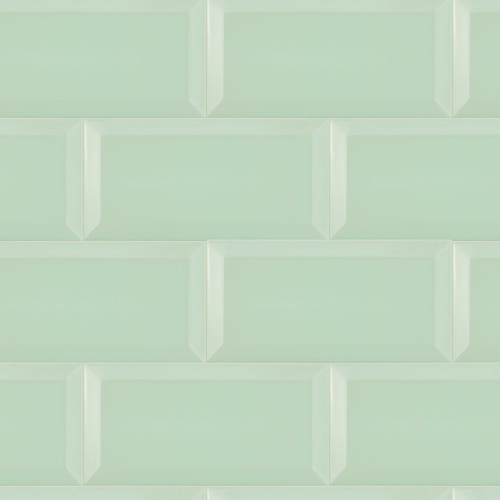 Cerámica Arquitectura Unicolor Verde BX 10x20 cm