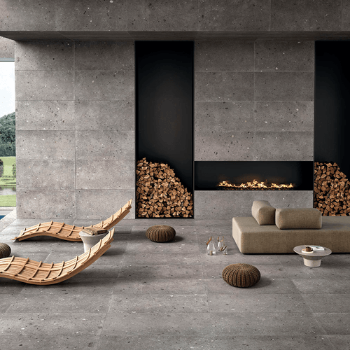 Porcelanato Ego Grigio Scuro 60x120 cm