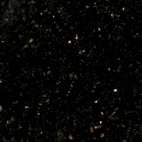 Cubierta de Granito Black Galaxy Natural