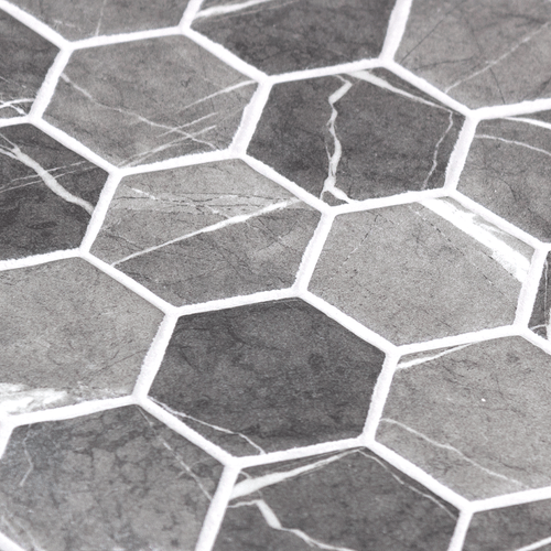 Mosaico Onix Hex XL Grafito MT 28,6x28,4 cm
