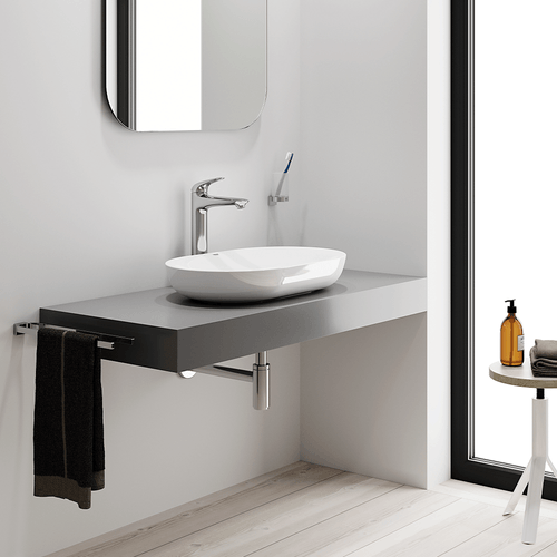 Grifo de Lavamanos Alto Grohe Eurostyle Solid