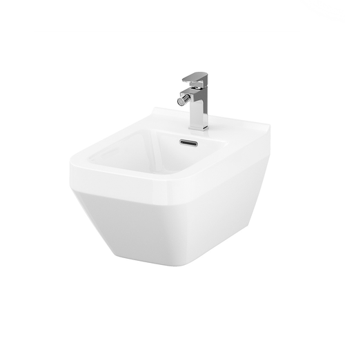 Bidet Suspendido Blanco Cersanit Crea