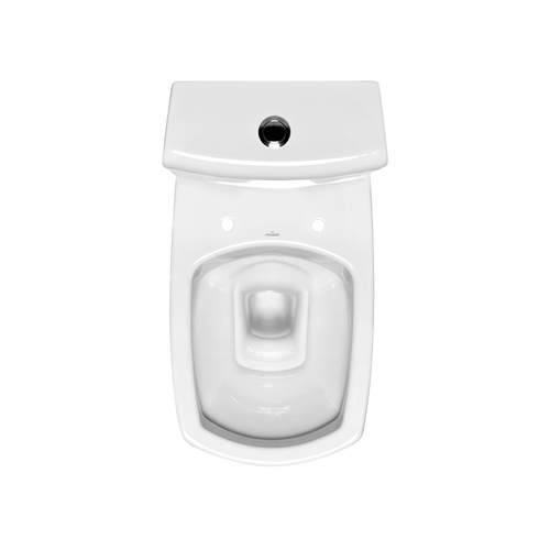 WC blanco con asiento soft close