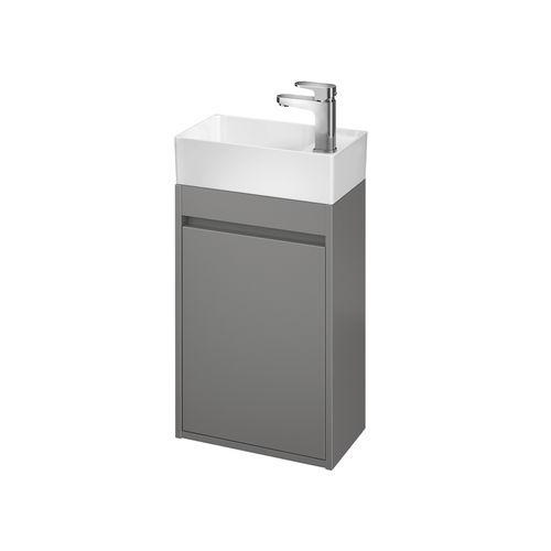 Mueble de Baño Gris Mate Cersanit Crea