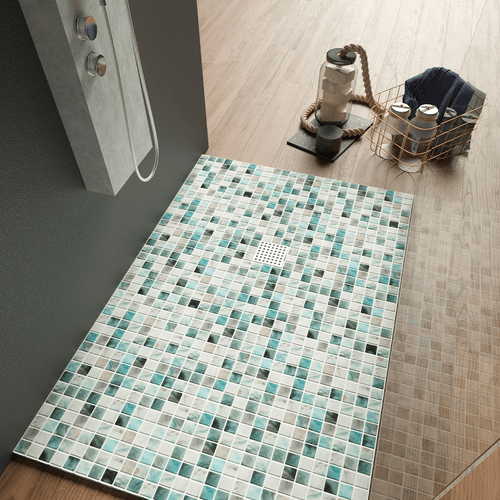 Mosaico Vidrepur Nature Air Force MT 31,5,x31,5 cm