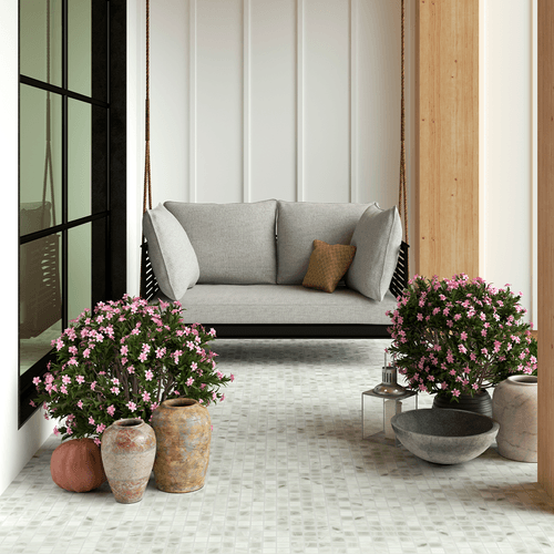 Mosaico Vidrepur Nature Pearl River MT 31,5x31,5 cm