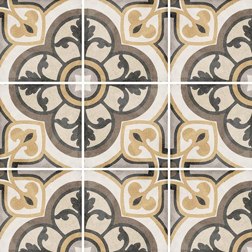 Porcelanato Art Nouveau Majestic Color 20 x 20  cm