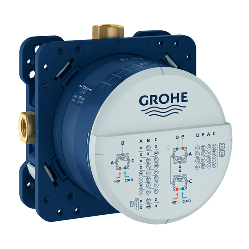 Mezclador de Receptáculo con Cuerpo Empotrado Grohe Eurocube