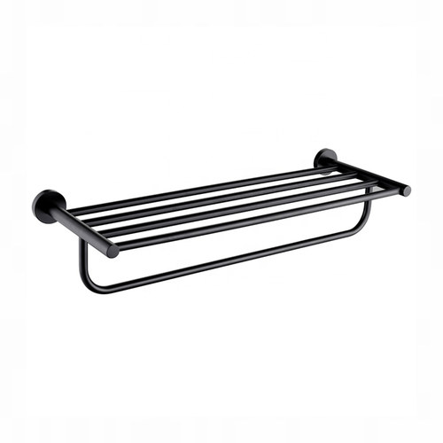 Rack de toallas negro Neubad Universales