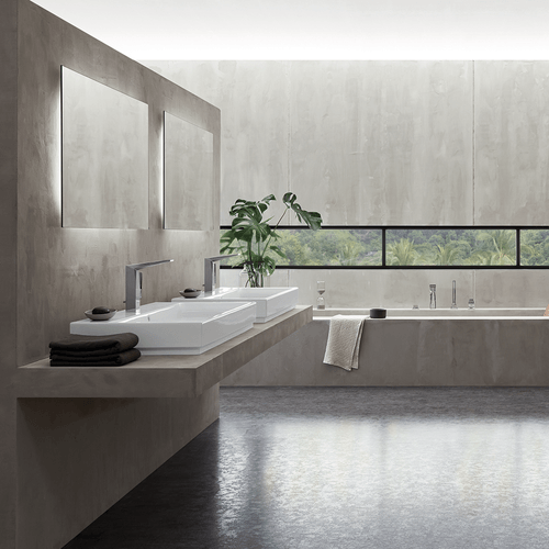 Lavamanos de Sobrecubierta 100cm Grohe Cube