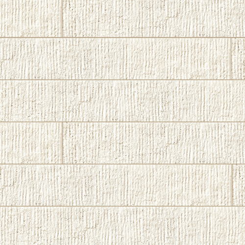 Porcelanato Unique Travertine White Ruled R 7,5x60 cm