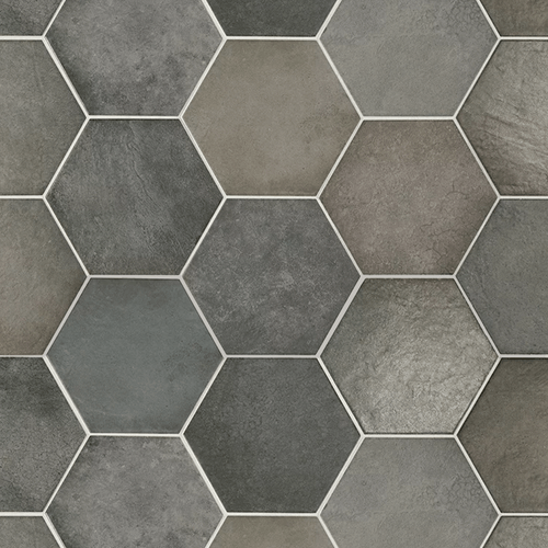 Porcelanato Heritage Carbon Mat 17.5x20 cm