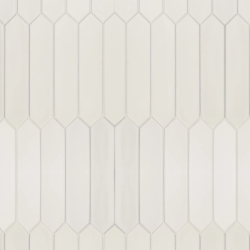Cerámico Lanse White 5x25 cm