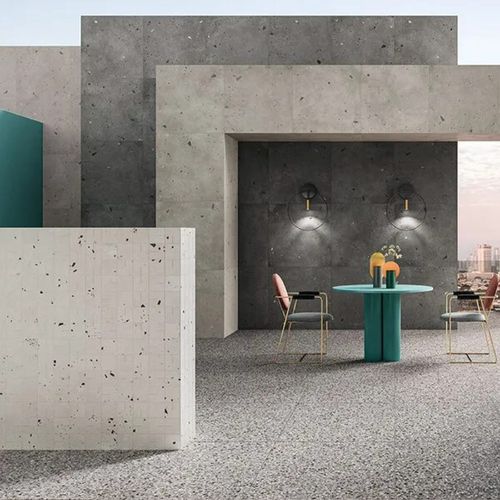 Porcelanato Kado Lead Cement Ret 90x90 cm