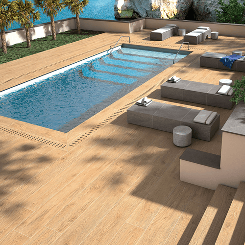 Porcelanato Artwood Honey 26x160 cm