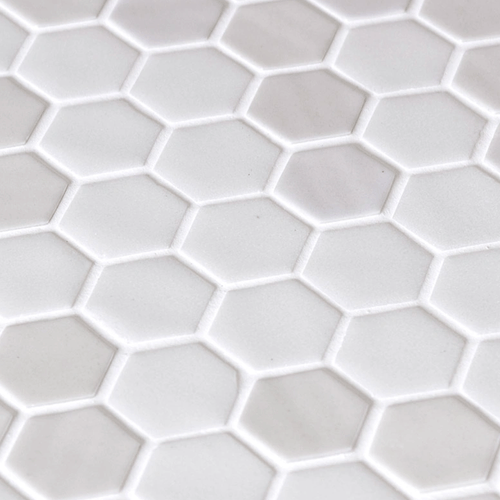 Mosaico Onix Hexagon Blends Opalo White 29x30,1 cm