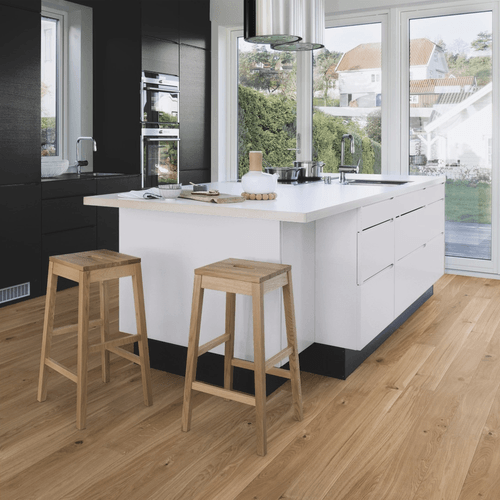 Piso de madera Oak Vivo Live Matt Gent de 2200x138x14 mm