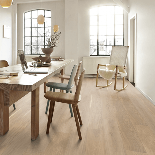 Piso de madera BOEN Oak Andante Live Pure Plank Brushed 2200x209x14 mm