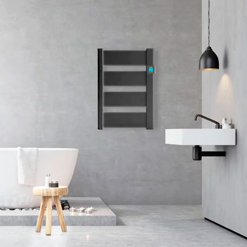 Toallero Eléctrico antracita 78x55 Primaterm Vera
