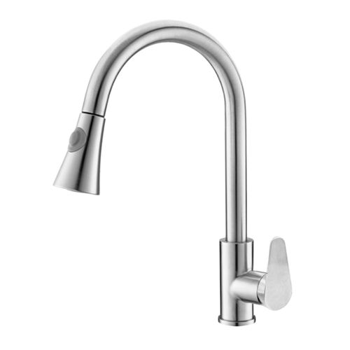 Grifo de Cocina Flexible Extraíble Paini Brushed