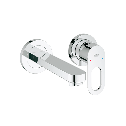 Grifo de Lavamanos a Muro 1 Manilla Grohe Bau Loop