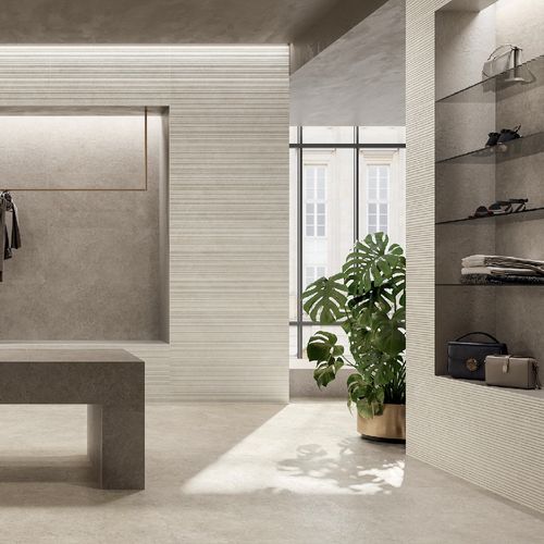 Porcelanato Landstone Struttura Track Clay 60x120 cm RT