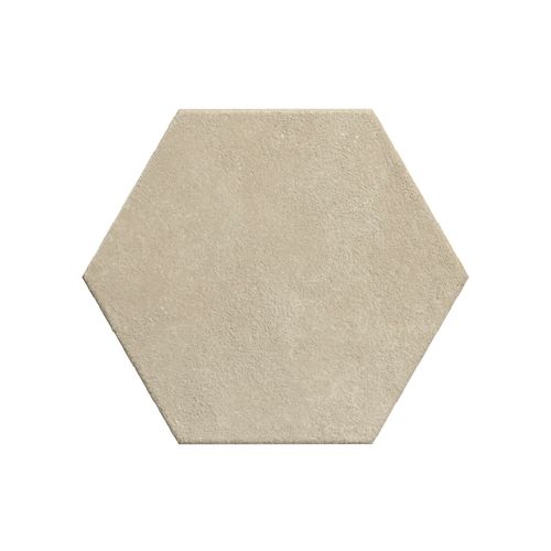 Porcelanato Terracreta Argilla Esagono Mate 25x21,6 cm