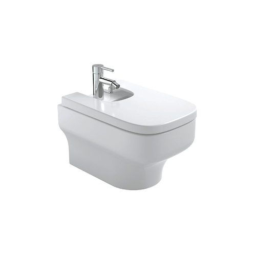 Bidet Suspendido Blanco con Tapa Gala Mid