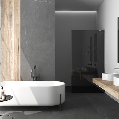 Porcelanato Allure Anthracite 45x90 cm RT