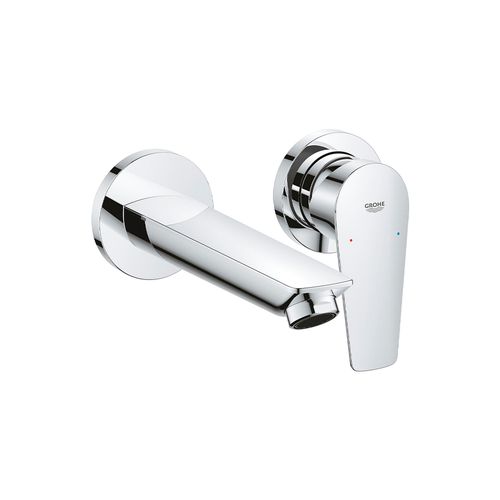 Grifo de Lavamanos a Muro 1 Manilla Grohe Bau Edge