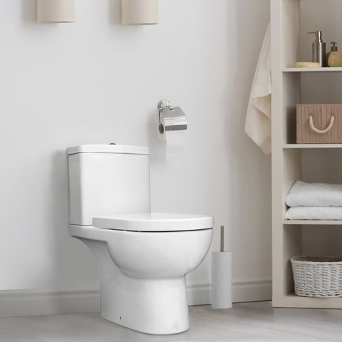 WC City Two Piece Descarga Piso/Muro y Asiento Soft Close.