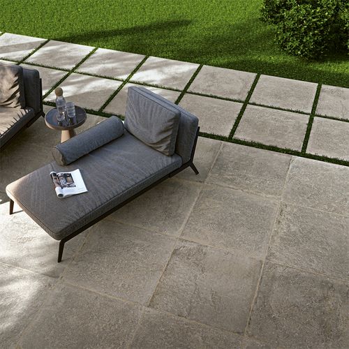 Porcelanato I-Stone Grey R11 de 40x80 cm RT
