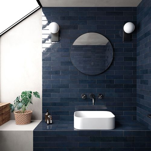 Porcelanato Tribeca Blue Note 6x24,6 cm BR