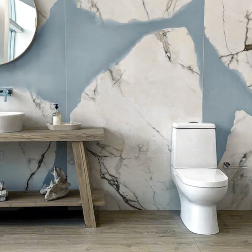 WC Just Two Piece Descarga Piso/Muro y Asiento Soft Close