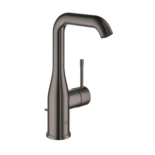 Grifo de Lavamanos L Brushed Graphite Grohe Essence New
