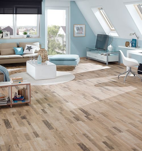 Piso fotolaminado Castello Classic Cabana Driftwood 1285x192x8 mm