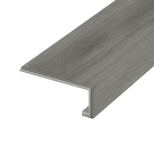 Nariz de Grada Recta SPC Forest Gray 38x115x1220mm