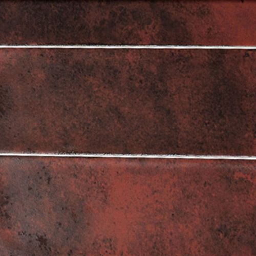Cerámica Vulkan Ruby mate 10x30 cm.