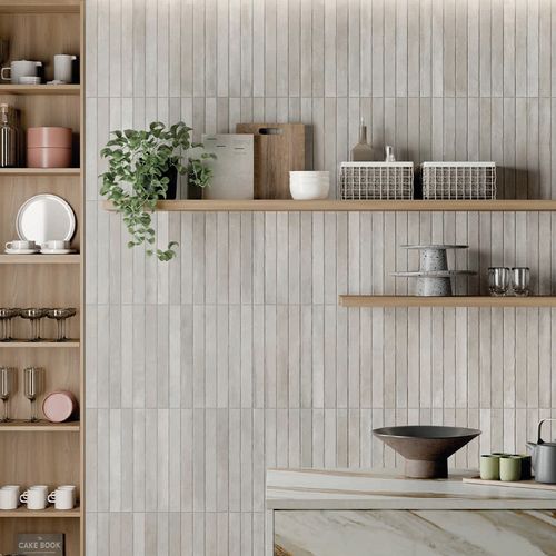 Porcelanato Arenosa Ivory mate  4,8x45 cm no RT.