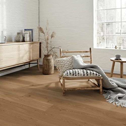 Piso de madera Oak Animoso Live Pure 1800x181x14 mm