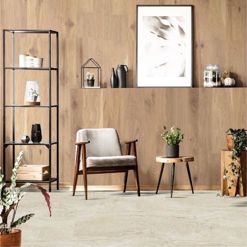 Piso de madera Oak Vivo Live Pure de 2200x181x14 mm