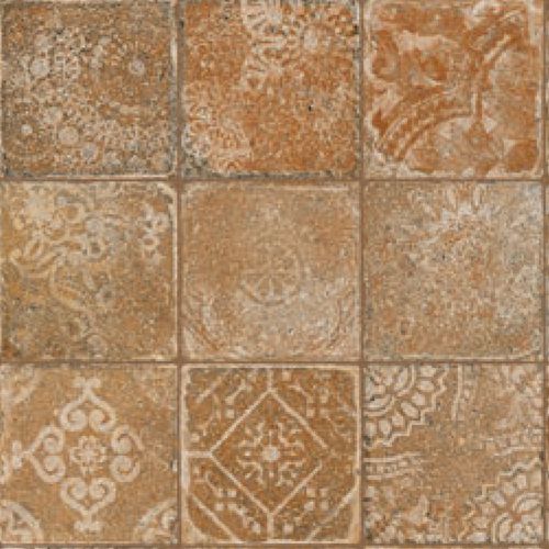 Porcelanato Pomposa Decor Mix Ambra Natural de 20x20.