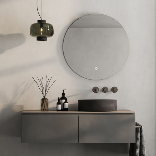 Espejo Neubad redondo con luz Led ø70cm