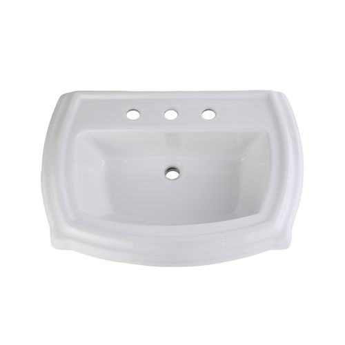Lavamanos Blanco Sin Pedestal
