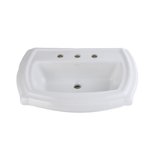 Lavamanos Blanco Sin Pedestal
